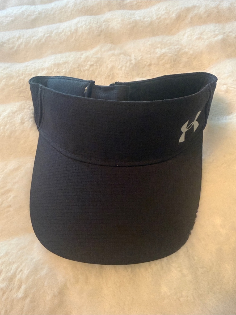 Under Armour Black Women's Performance Visor with Silver Logo